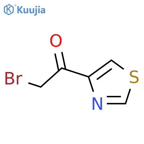 2-Bromo-1-(thiazol-4-yl)ethanone structure