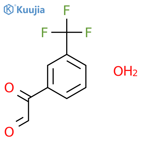 Benzeneacetaldehyde, a-oxo-3-(trifluoromethyl)- structure