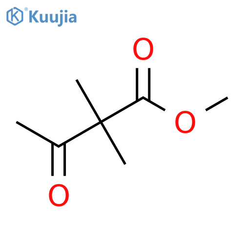 Methyl 2,2-Dimethyl-3-oxobutanoate structure