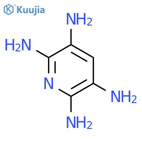 2,3,5,6-Pyridinetetramine structure