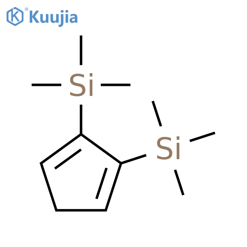 Silane, 2,5-cyclopentadiene-1,2-diylbis[trimethyl- structure