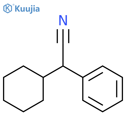 2-Cyclohexyl-2-phenylacetonitrile structure