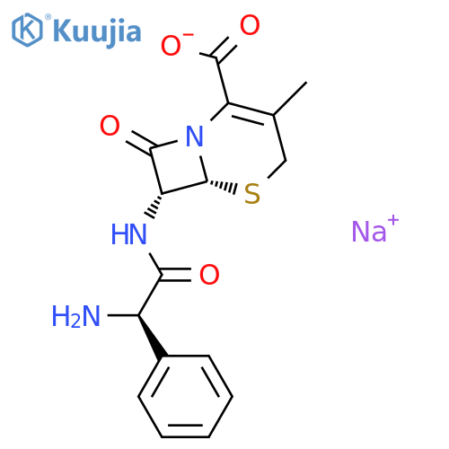 Cephalexin Sodium Salt structure