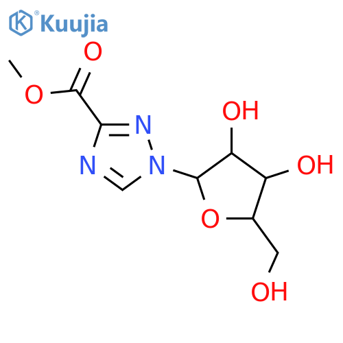1-b-D-Ribofuranosyl-1,2,4-triazole-3-carboxylic Acid Methyl Ester(Ribavirin Impurity H) structure
