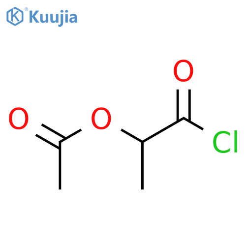 2-Acetoxypropionyl chloride structure