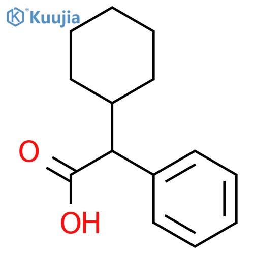 a-Cyclohexyl-benzeneacetic Acid structure