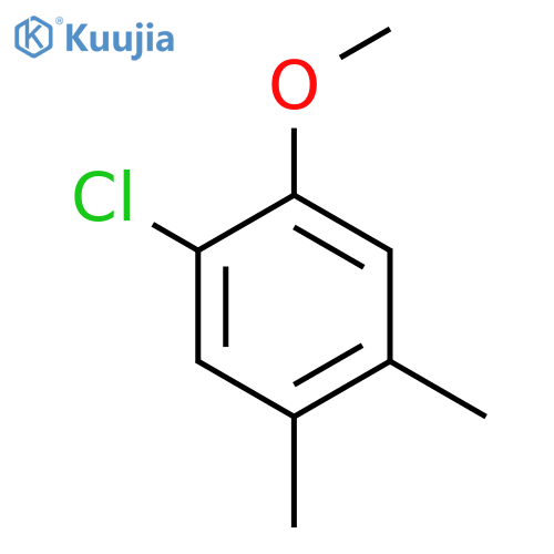 2-Chloro-4,5-dimethylanisole structure