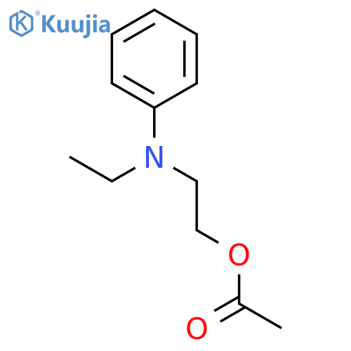 2-(Ethyl(phenyl)amino)ethyl acetate structure