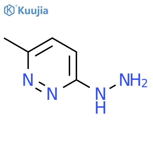 3-Hydrazinyl-6-methylpyridazine structure