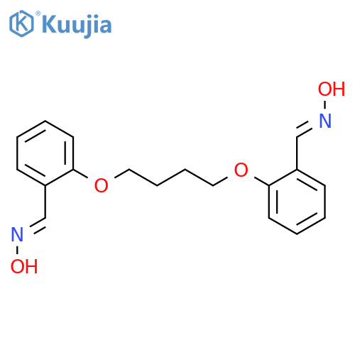 Benzaldehyde, 2,2'-[1,4-butanediylbis(oxy)]bis-, dioxime structure