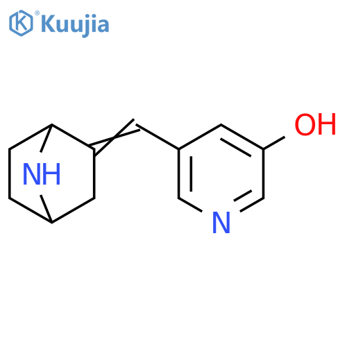 3-Pyridinol, 5-(7-azabicyclo[2.2.1]hept-2-ylidenemethyl)- structure