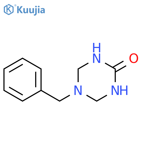 1,3,5-Triazin-2(1H)-one, tetrahydro-5-(phenylmethyl)- structure