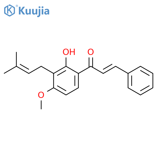 trans-1-(2-Hydroxy-4-methoxy-3-3-phenyl-2-propen-1-one structure