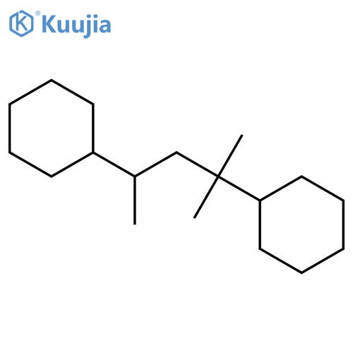 Cyclohexane, 1,1'-(1,1,3-trimethyl-1,3-propanediyl)bis- structure
