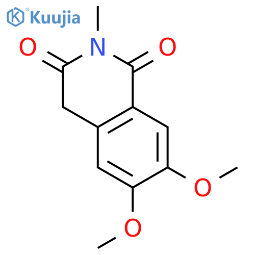 1,3(2H,4H)-Isoquinolinedione, 6,7-dimethoxy-2-methyl- structure