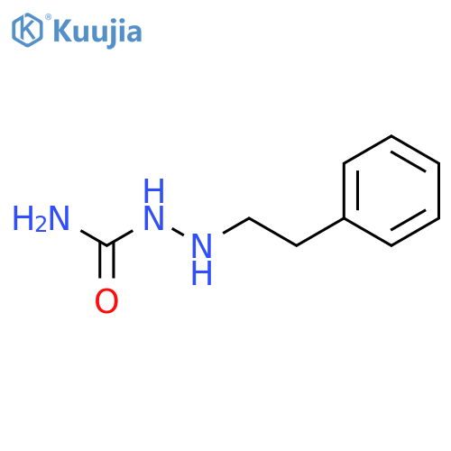 2-(2-phenylethyl)hydrazinecarboxamide structure