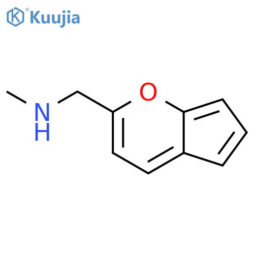 7-Benzofuranmethanamine,N-methyl- structure