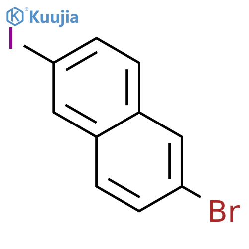 2-Bromo-6-iodonaphthalene structure