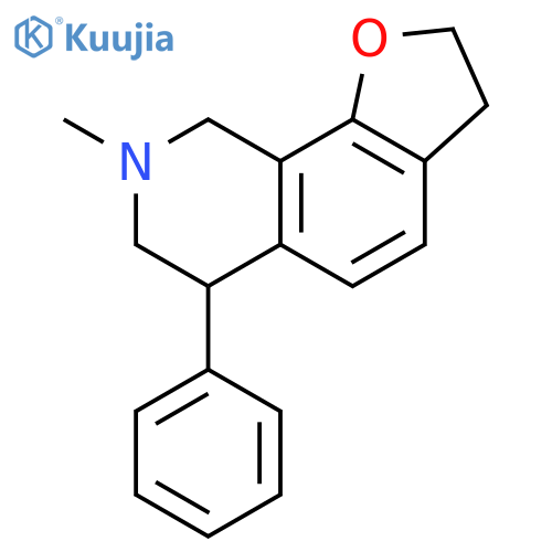 Furo[3,2-h]isoquinoline, 2,3,6,7,8,9-hexahydro-8-methyl-6-phenyl- structure