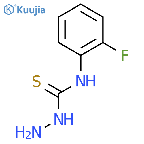 4-(2-Fluorophenyl)-3-thiosemicarbazide structure