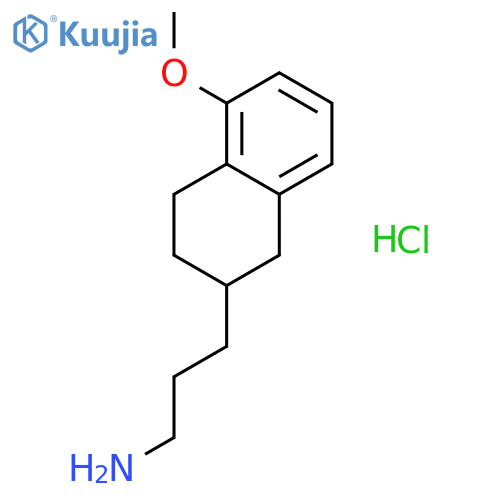 (5-METHOXY-1,2,3,4-TETRAHYDRO-NAPHTHALEN-2-YL)-PROPYL-AMINE HYDROCHLORIDE structure
