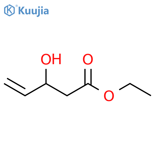 ethyl 3-hydroxypent-4-enoate structure