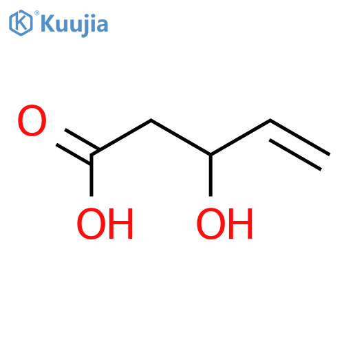 (R)-3-Hydroxy-4-pentenoic acid; structure