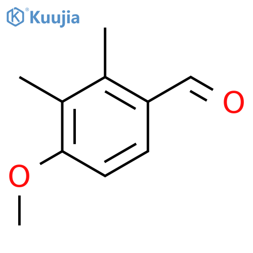 4-Methoxy-2,3-dimethylbenzaldehyde structure