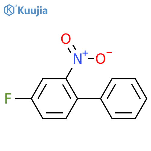 4-Fluoro-2-nitro-1,1'-biphenyl structure