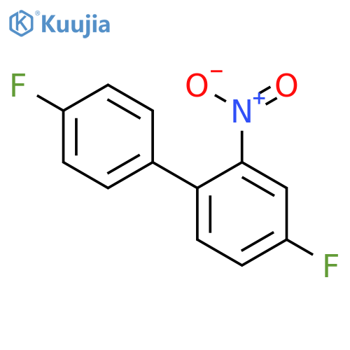 4,4''-difluoro-2-nitrobiphenyl structure