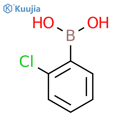 (2-chlorophenyl)boronic acid structure