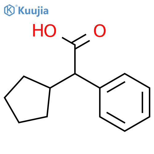 2-Cyclopentyl-2-phenylacetic Acid structure