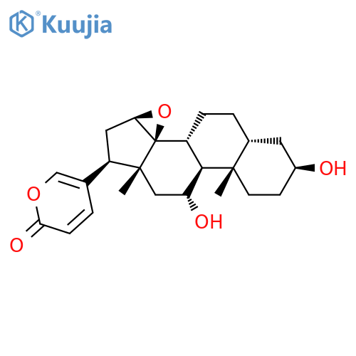 5-[(1R,2S,4R,6R,7R,9R,10S,11S,14S,16R)-9,14-Dihydroxy-7,11-dimethyl-3-oxapentacyclo[8.8.0.02,4.02,7.011,16]octadecan-6-yl]pyran-2-one structure