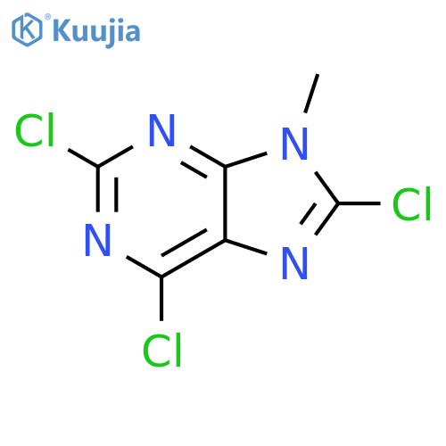 9H-Purine,2,6,8-trichloro-9-methyl- structure