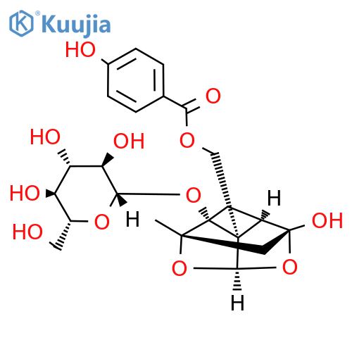 Oxypaeoniflorin structure