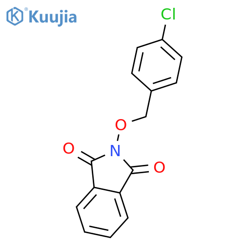 1H-Isoindole-1,3(2H)-dione, 2-[(4-chlorophenyl)methoxy]- structure