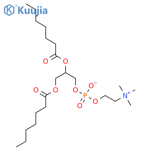 L-α-Diheptanoyllecithin structure