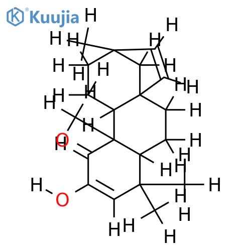 ent-2-Hydroxy-2,15-beyeradien-1-one structure