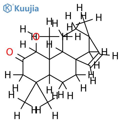 (ent-1beta)-1-Hydroxy-15-beyeren-2-one structure