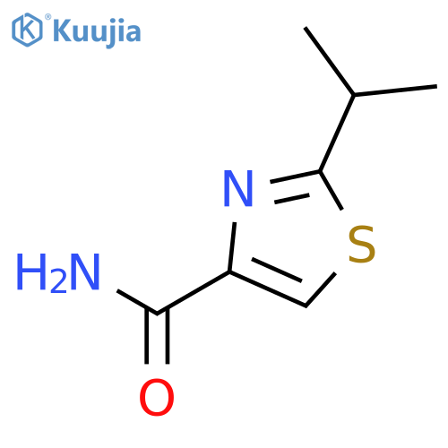 2-Isopropylthiazole-4-carboxamide structure