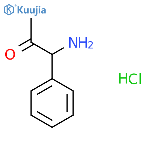 1-Amino-1-phenylacetone hydrochloride structure