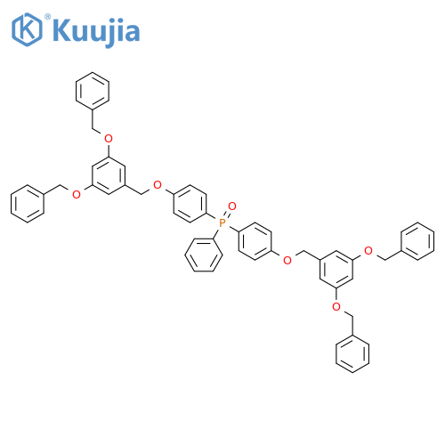 Phosphine oxide,bis[4-[[3,5-bis(phenylmethoxy)phenyl]methoxy]phenyl]phenyl- structure