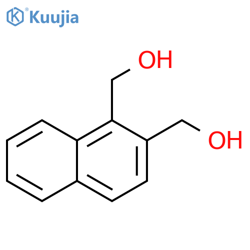 2-(hydroxymethyl)naphthalen-1-ylmethanol structure