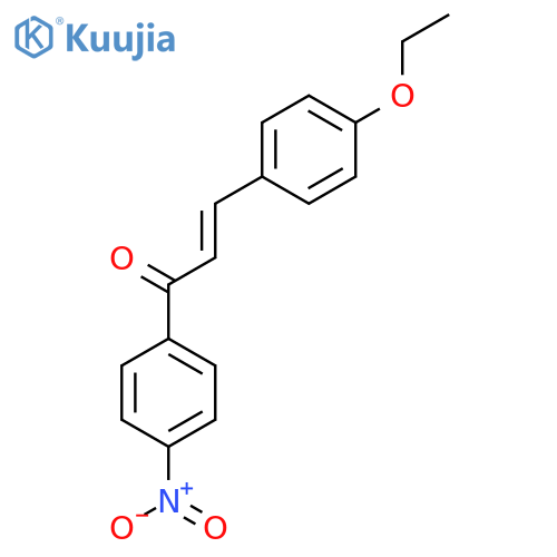 (2E)-3-(4-Ethoxyphenyl)-1-(4-nitrophenyl)prop-2-en-1-one structure