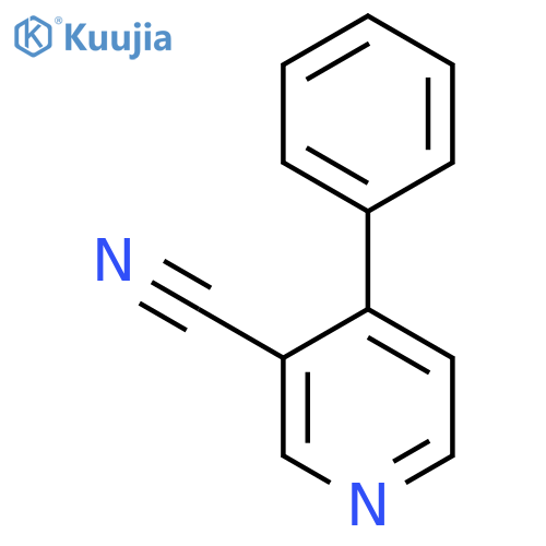 4-Phenylnicotinonitrile structure