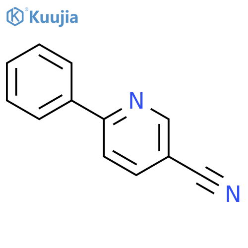 6-Phenylnicotinonitrile structure