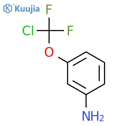Benzenamine,3-(chlorodifluoromethoxy)- structure