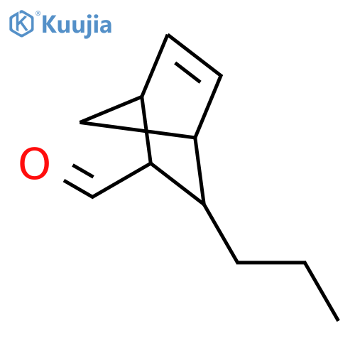 Bicyclo[2.2.1]hept-5-ene-2-carboxaldehyde,3-propyl- structure