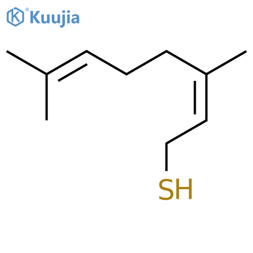 Thiogeraniol structure