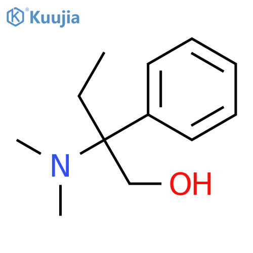 2-(Dimethylamino)-2-phenylbutan-1-ol structure